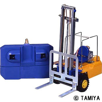 TAMIYA　FORKLIFT　フォークリフト工作セット Amazon | タミヤ(TAMIYA) 楽しい工作シリーズ No.115