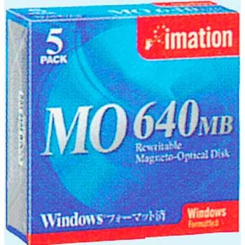 OD3-230S WIN×5 3.5型MO 230MB 1パック(5枚) イメーション 【通販モノタロウ】