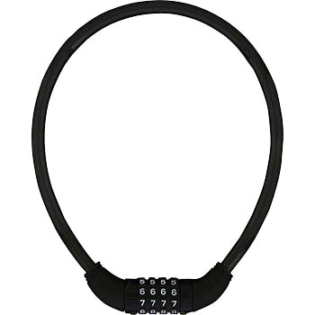 ダイヤル式ワイヤー錠60 可変式 CAPTAIN STAG