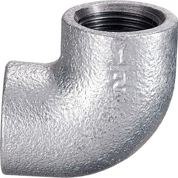 L エルボ 可鍛鋳鉄製管継手 (白) 吉年 05702767