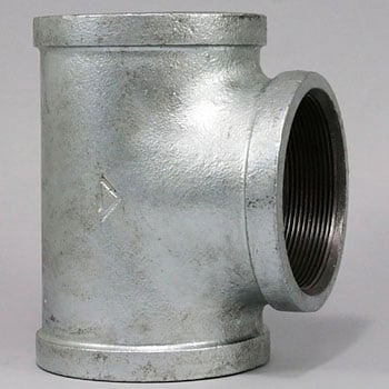 チーズ 可鍛鋳鉄製管継手 (白) 吉年