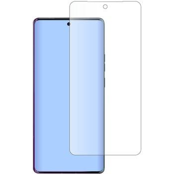 液晶保護フィルム Motorola edge+ 2023 曲面 エッジ 対応 TPU 高光沢 ブルーライトカット 柔軟素材 互換品 メディアカバーマーケット