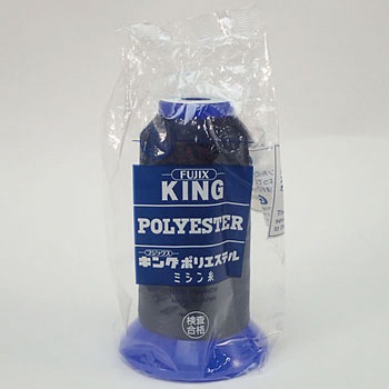 キングポリエステル(テトロン)ミシン糸 #60 3000m フジックス(縫製用品)