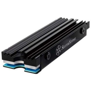 SilverStone DIYアクセサリー TP07 低背超薄型アルミ合金製M.2 SSD冷却キット SST-TP07B SILVER STONE(シルバーストーン)