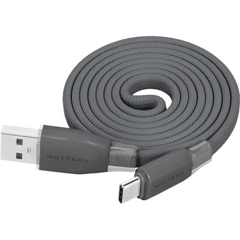 マグネットフラットケーブル USB-A/USB-C 1m MOTTERU