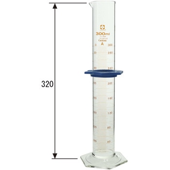 メスシリンダー ガラス 目盛付 カスタムA SIBATA(柴田科学)