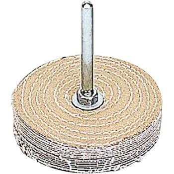 軸付鉄羽布(金剛砂荒磨き用) SUN POWER