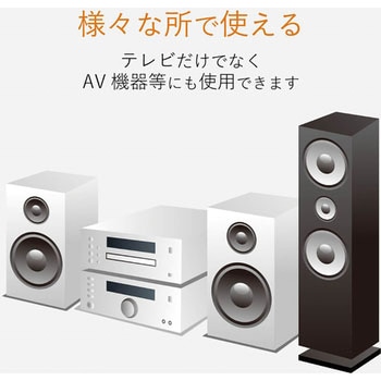 耐震ベルト テレビ用 強力粘着 シールタイプ 固定器具 長さ調整可能 地震対策 転倒防止 防災用品 取り付け簡単 エレコム