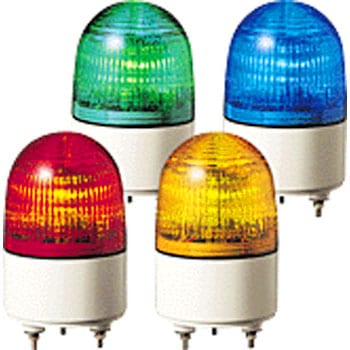 パトライトLED 青色 LEDパトライト 32LED 12V/24V シガー電源 全6色 拡散レンズ 警告