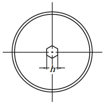 保持器付 カムフォロア (六角穴付) エヌティーエヌ(NTN) 【通販