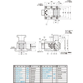 カムスライダー(エコノミー・オイルレス仕様タイプ) - タカノ