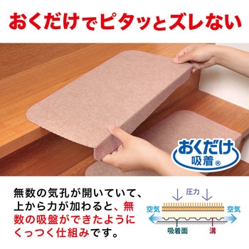 折り曲げ付階段マット サンコー