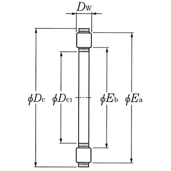 スラスト円筒ころ軸受