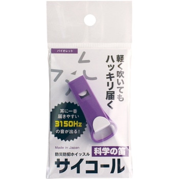 防災防犯ホイッスル サイコール 三和製作所