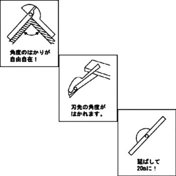 ミニプロトラクターシルバー シンワ測定
