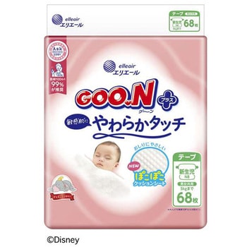 グーンプラス敏感肌にやわらかタッチ 大王製紙