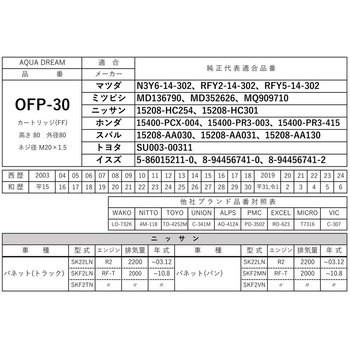 PLATINUM オイルフィルター AQUA DREAM(アクアドリーム)