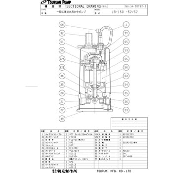 一般工事排水用水中ポンプ LB型