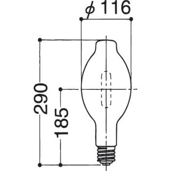 HF400X アイ 水銀ランプ 1個 岩崎電気 【通販モノタロウ】