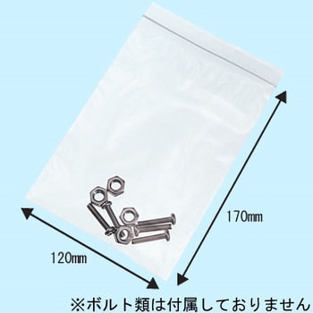 F-4 ユニパック(チャック付ポリ袋) 0.04mm 1パック(100枚) セイニチ(生産日本社) 【通販モノタロウ】
