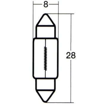 ルームランプ、マップランプ用電球 24V STANLEY(スタンレー電気)