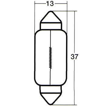 ルームランプ、マップランプ用電球 24V STANLEY(スタンレー電気)