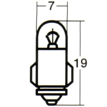 パネル、メーター用電球 12V STANLEY(スタンレー電気)