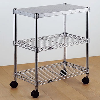 HC1424PS ホームエレクターパンチングワゴン 1台 ERECTA(エレクター