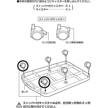 YSCC-L2(GY) 石油ファンヒーター専用キャリー 1個 YAMAZEN(山善) 【通販モノタロウ】