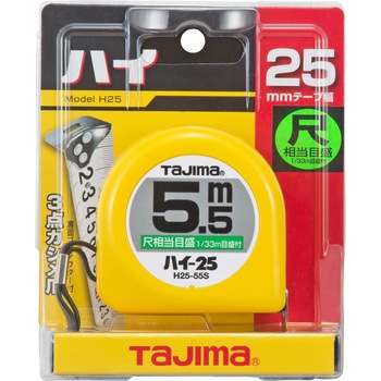 ハイ25 尺相当目盛付 - タジマツール(TJMデザイン)