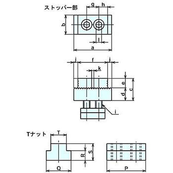 ホールドクランプ ストッパー部 ナベヤ