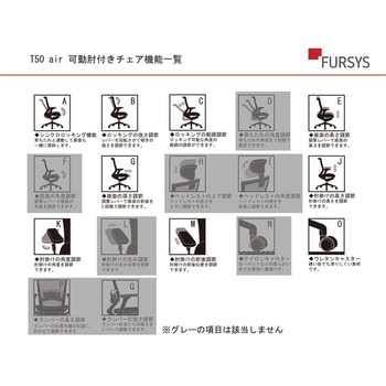 T50air チェア FURSYS