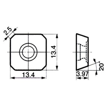 SEMT13T3AGSN-G ACP200 チップ SEMT 1箱(10個) 住友電工ハードメタル