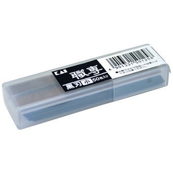 B-50 職専カッター 替刃(黒刃) 1箱(50枚) 貝印 【通販モノタロウ】