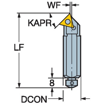 CoroTurn 107内径用カートリッジ サンドビック