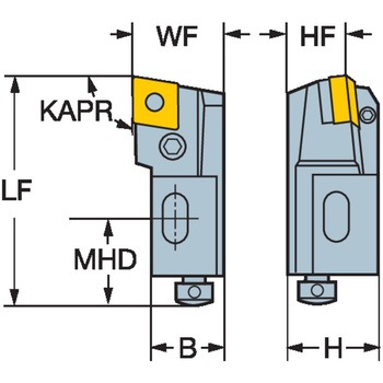 T-Max(R) P 旋削工具用カートリッジ サンドビック