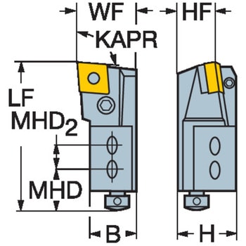 T-Max(R) P 旋削工具用カートリッジ サンドビック