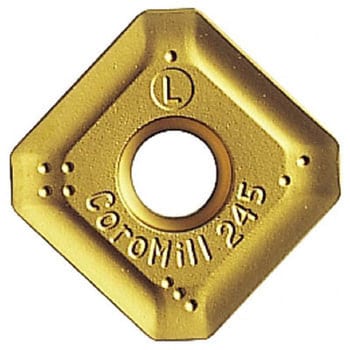 CoroMill(R) 245-12 フライス加工用チップ 被削材M/S(ステンレス鋼