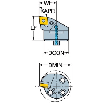 T-Max(R) P 旋削加工用ヘッド サンドビック