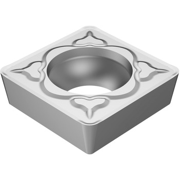 旋削用ポジ・チップ CoroTurn 107 SC□□型-09(正方形90°)R0.8 推奨材種K/N/S/H サンドビック