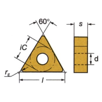 TNMG110304-MF T-Max(R) P ������H�p�`�b�v TN�����^-11 �O�p�`  �T���h�r�b�N 06052347