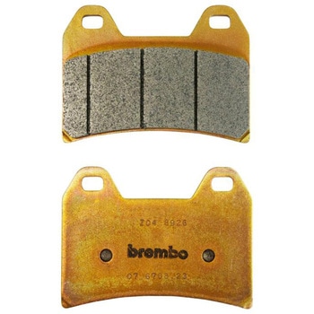 ブレーキパッド シンタード Z04 107.6708.23 brembo