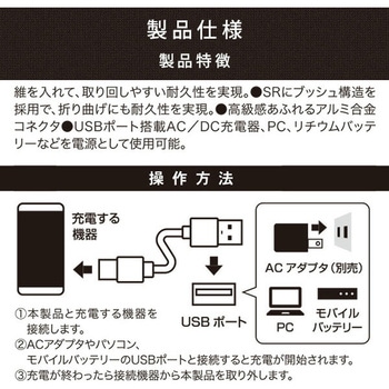 USBType-C ULTIMATE TOUGHケーブル 1m クオリティトラストジャパン