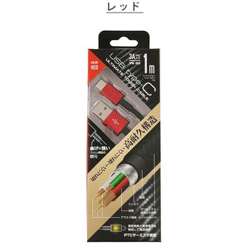 USBType-C ULTIMATE TOUGHケーブル 1m クオリティトラストジャパン