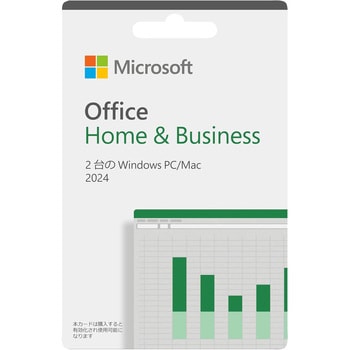 OFFICEH&B2024/U Microsoft Office Home & Business 2024(最新 永続版)|POSAカード版|Windows11、10/mac対応|PC2台  1台 マイクロソフト 【通販モノタロウ】