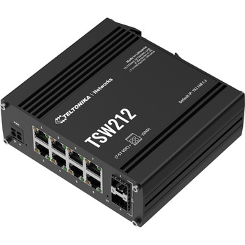 TSW212 産業向けPROFINET認証 マネージドイーサネットスイッチ - テルトニカ・ネットワークス
