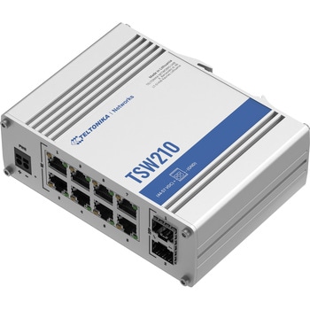 TSW210 産業向けイーサネットスイッチ テルトニカ・ネットワークス