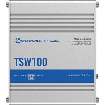 TSW100 産業向けイーサネットスイッチ テルトニカ・ネットワークス