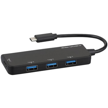 USB3．2Gen1 Type-C4ポート変換ハブ ナカバヤシ