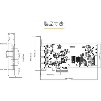 PCI Express拡張カード/PCIe 2.0 x4/4ポート USB 3.2 Gen 1 Type-A(5Gbps)/ペリフェラル電源端子搭載/各種OS/USB増設 インターフェースボード アダプター StarTech.com
